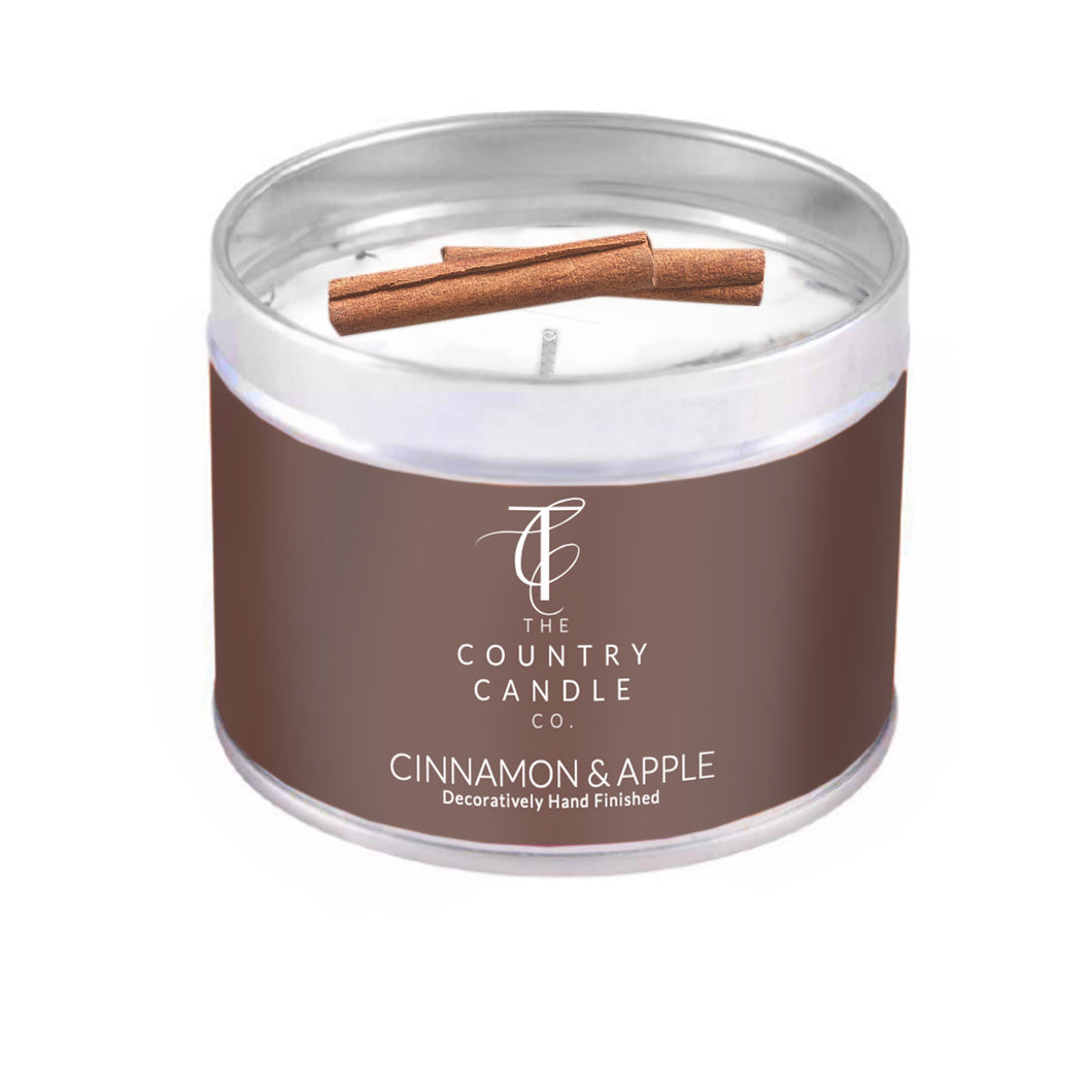 Cinnamon & Apple Candle tin