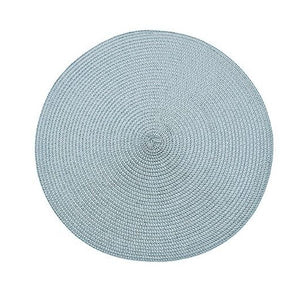 Cornflower Blue Circular Placemat