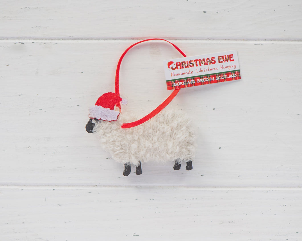 Hanging Christmas Ewe