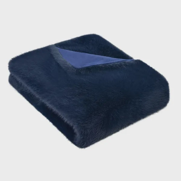 Navy Jasper Throw