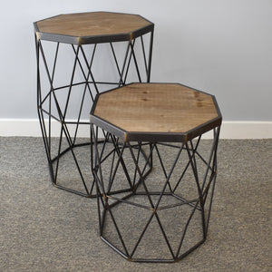 Geometric Design Nest of Tables