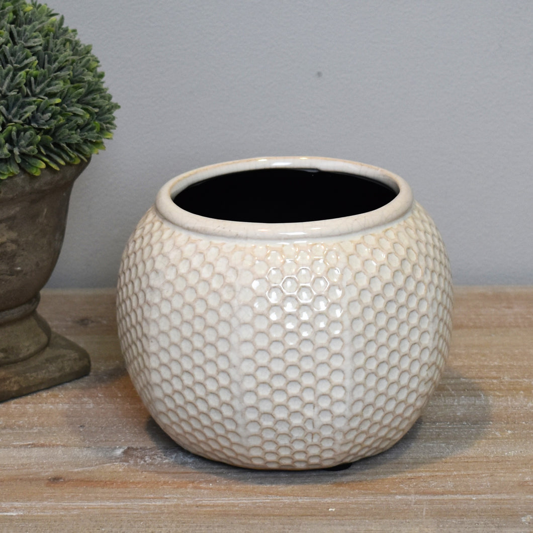 Small Honeycomb Pot