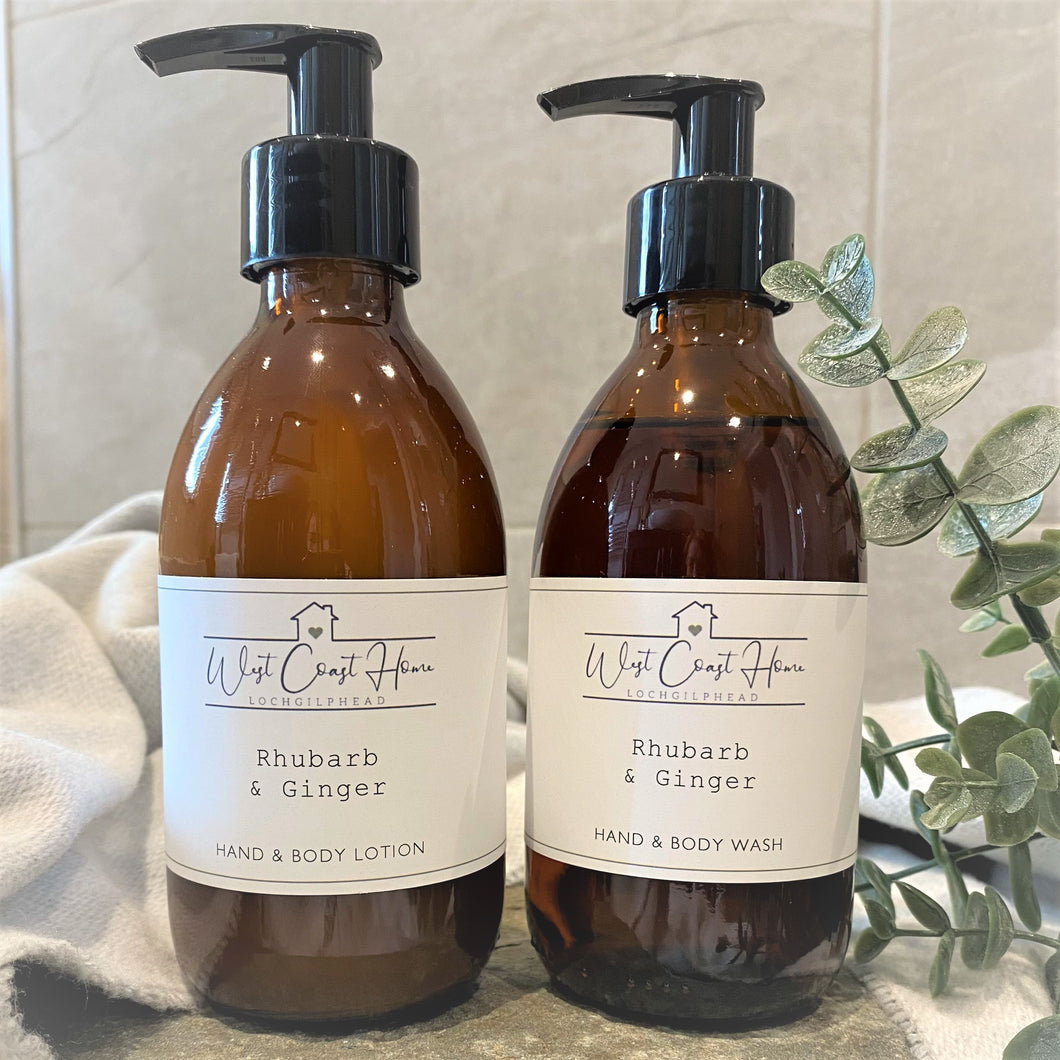 WCH Rhubarb & Ginger Hand & Body Lotion