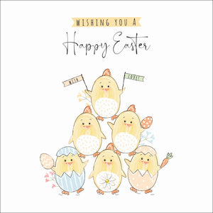 Chick Pyramid Easter Card