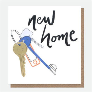 New Home Keys Card